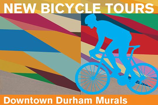 New Bicycle Tours: Downtown Durham Murals