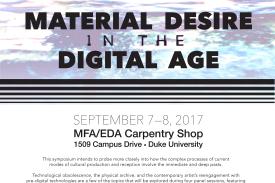 Material Desire Symposium Poster