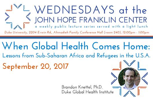 Global Health Comes Home Poster