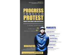 Progress Through Protest flyer