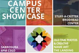 Campus Center Showcase Flier