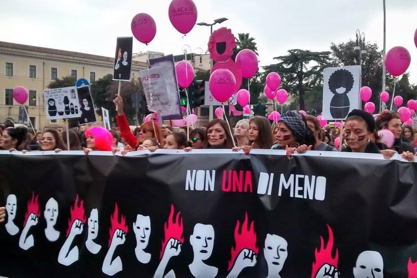 Non Una Di Meno - feminist movement protest