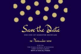 DISI Fall Showcase DISI Fall Showcase