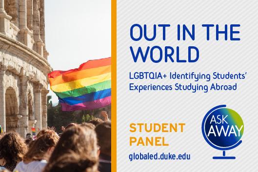 Out in the World LGBTQIA Student Panel