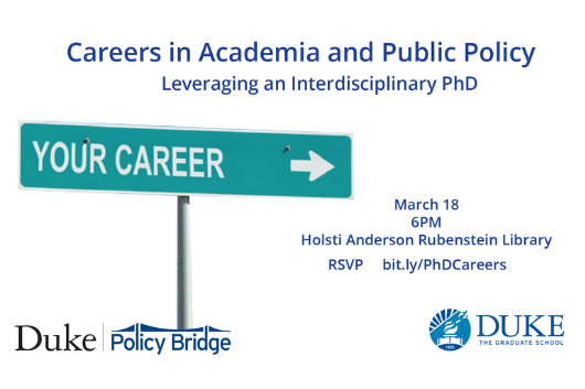 Careers in Academia and Policy