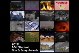 2019 AMI Student Film &amp;amp;amp;amp;amp;amp; Essay Awards poster