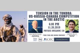 Soldiers in Artic; event speakers