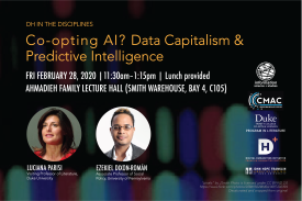 Co-opting AI? Data Capitalism & Predictive Intelligence