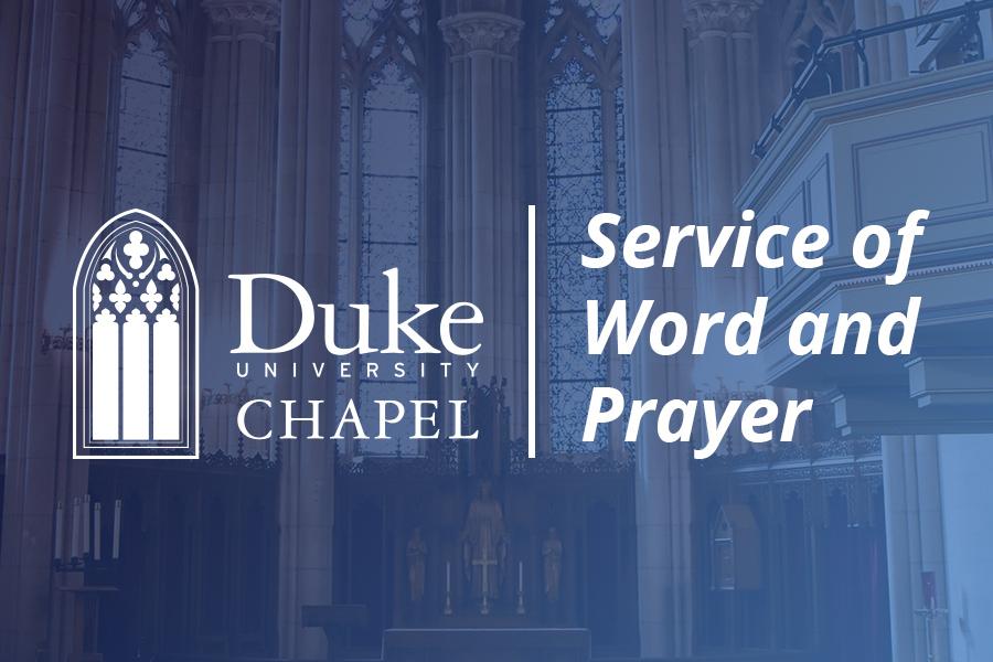 Service of Word and Prayer