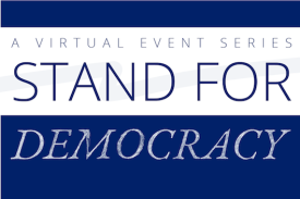 Stand for Democracy series logo