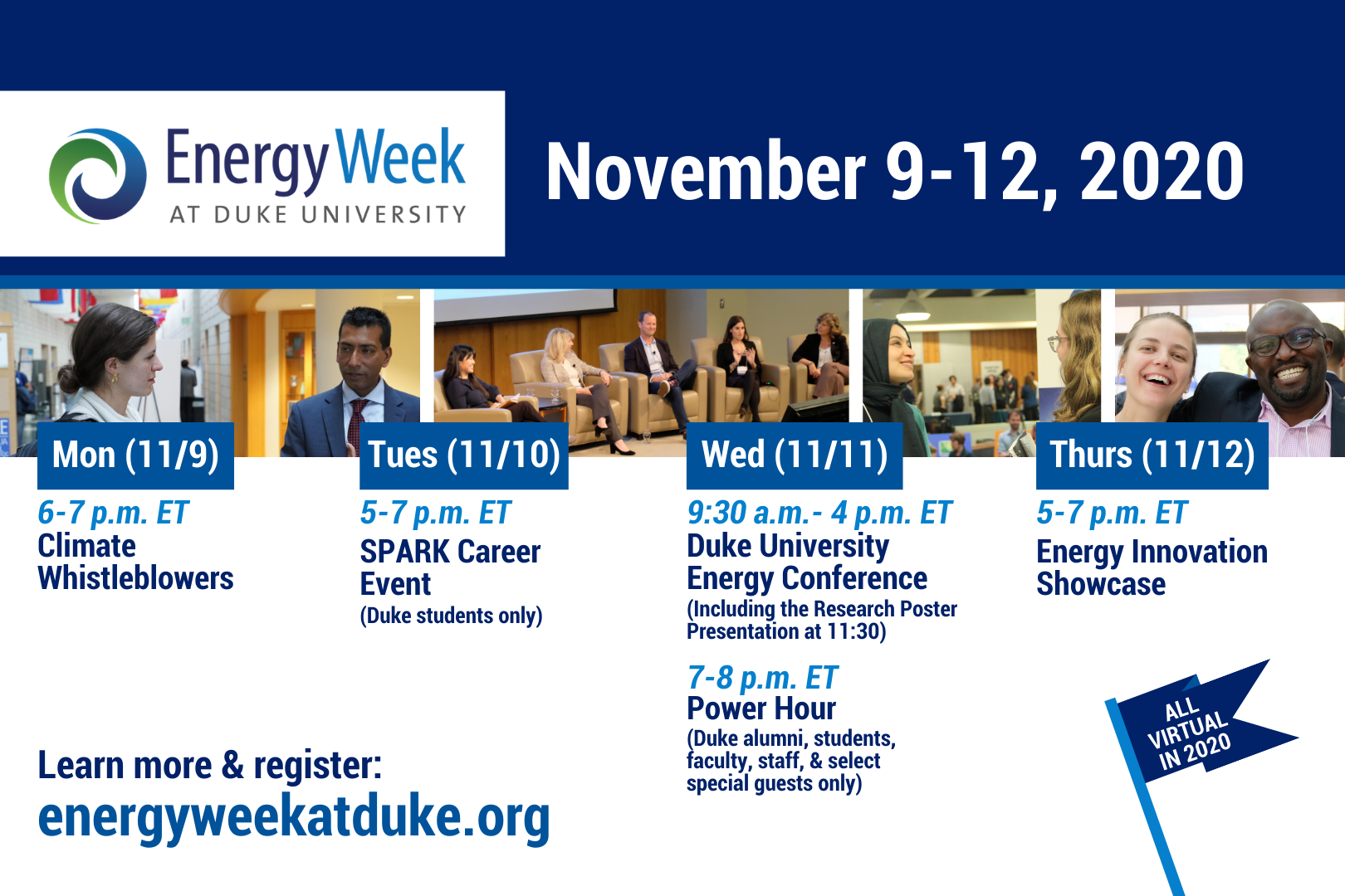 Save the dates for Energy Week 2020!