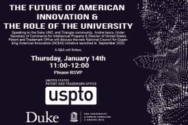 USPTO: The Future of American Innovation and the Role of the University USPTO: The Future of American Innovation and the Role of the University