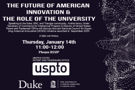 USPTO: The Future of American Innovation and the Role of the University