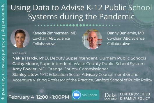 Using Data to Advise K-12 Public School Systems during the Pandemic
