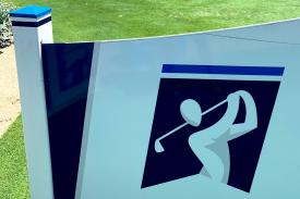 NCAA Golf championships banner