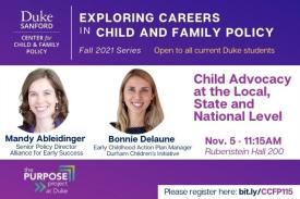 Exploring Careers in Child and Family Policy, 11/5