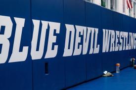 Blue Devil Wrestling banner