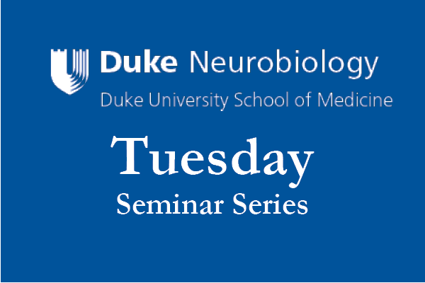 Duke Neurobiology Tuesday seminar series