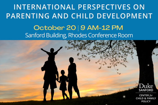 International Perspectives on Parenting and Child Development, 10/20/22