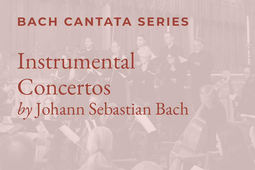 Bach Cantata Series: Instrumental Concertos by Johann Sebastian Bach