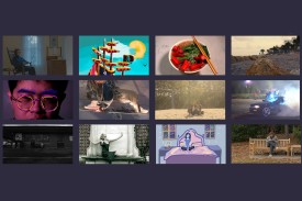 2023 Cinematic Arts Student Film Awards Screening - collage of film stills