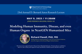 23rd Annual D. Bernard Amos Lecture