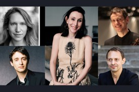 Headshots of artists participating in Duras Songs