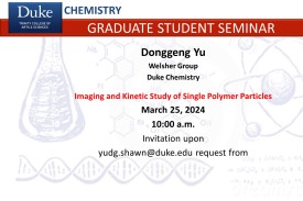 Ph.D. Defense- Yu, Donggeng