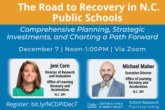 The Road to Recovery in NC Public Schools