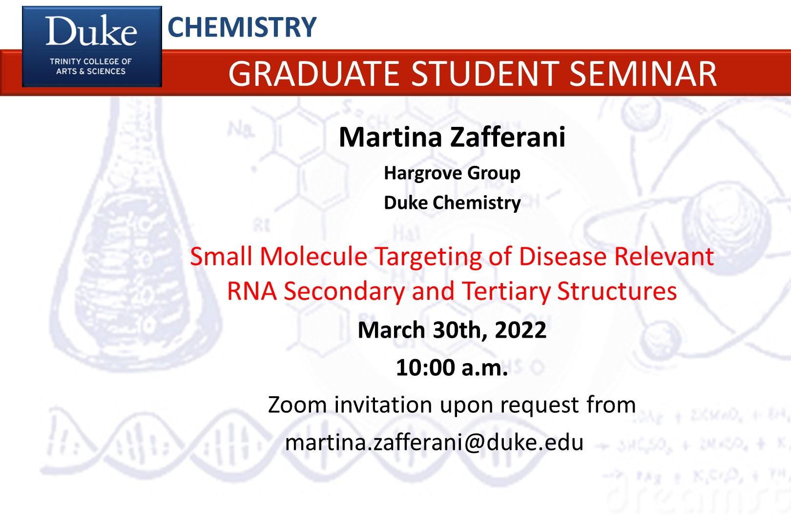 Ph.D. Defense Announcement - Zafferani