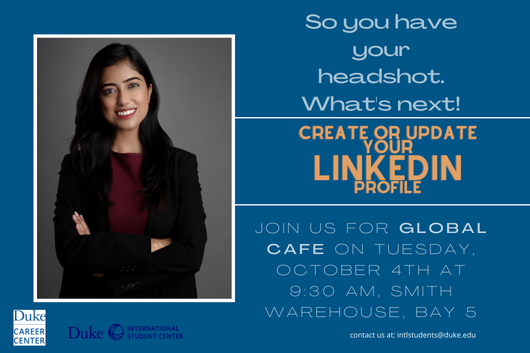 So you have your headshot. What&amp;amp;#39;s next! Create or update your LinkedIn profile
