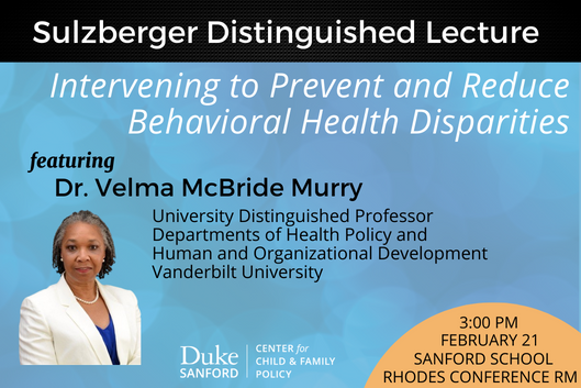 Intervening to Prevent and Reduce Behavioral Health Disparities 2/21/23