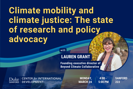 Climate mobility and climate justice: The state of research and policy advocacy.