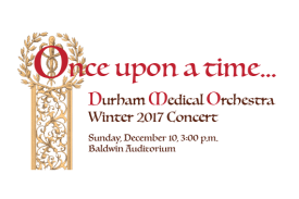 Once Upon a Time: Sunday, December 10, 3:00pm, Baldwin Auditorium