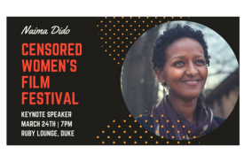 Namia Dido, Censored Women&#39;s Film Festival Keynote Speaker