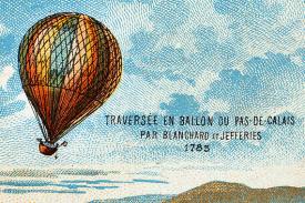 balloon in flight