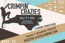 Duke Rec & PE Crimpin¿ Crazies Climbing Competition
