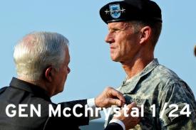 McChrystal to speak at Duke on Jan 24