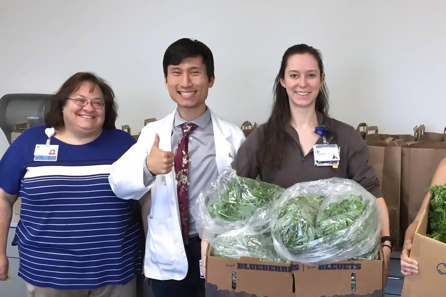 Duke Hospital Staff Vegetable Prescription Program