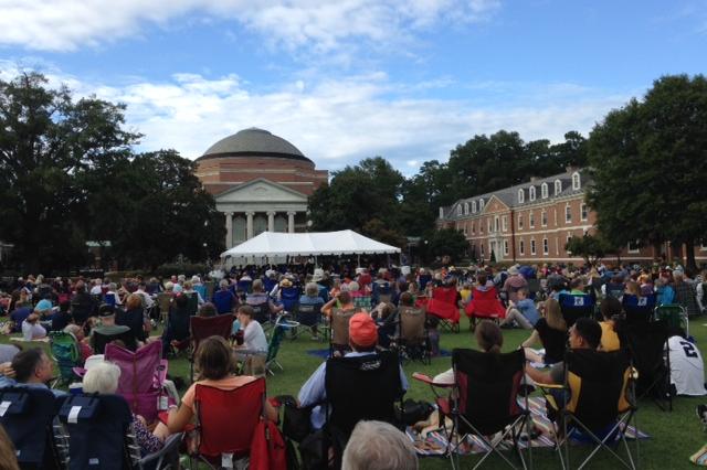 Duke Symphony Orchestra Pops Concert on the East Campus Main Quad