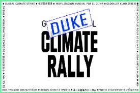 Duke Climate Rally 2019
