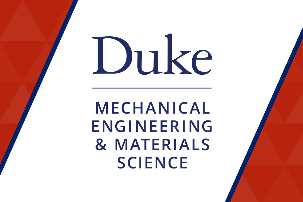 Department of Mechanical Engineering & Materials Science