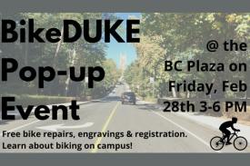 BikeDUKE Pop-Up Event