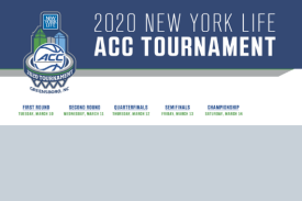 Men&amp;amp;#39;s ACC 2020 Basketball Tournament, Greensboro, NC