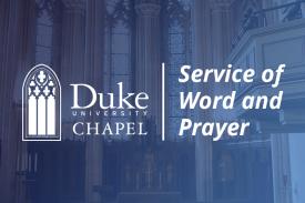 Service of Word and Prayer