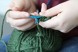 getting started with knitting