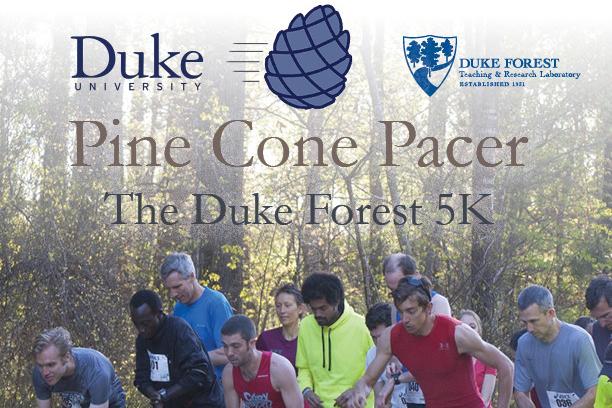PCP header with runners and Duke Forest and Duke University logos
