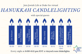 Announcement with list of special guests each night