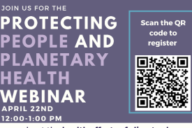 Register for The Protecting People and Planetary Webinar