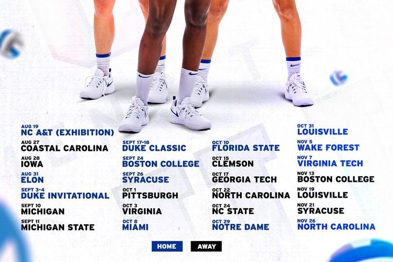 Volleyball Schedule